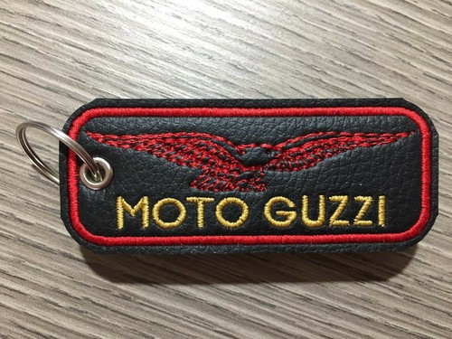 Portachiavi ricamato moto - ricamato,