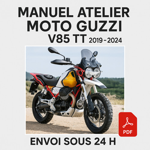 Manuale atelier moto guzzi - atelier, v85