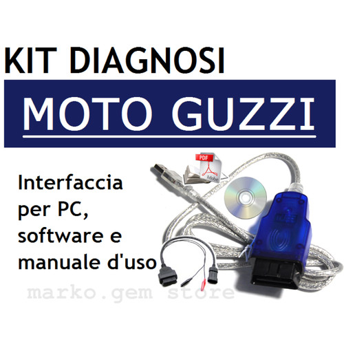 Kit diagnosi moto - moto, guzzi