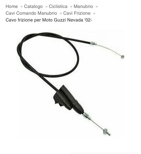 Cavo frizione moto guzzi - moto,